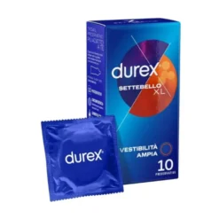RECKITT BENCKISER Durex Settebello XL Vestibilità Ampia 10 Profilattici New