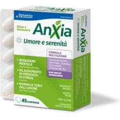 DIFAR DUE Dynamica Anxia 45 Compresse - Integratore Relax e Benessere Naturale Best