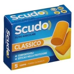 PASQUALI Srl Earplug Scudo Classic Tappi Auricolari 5 Coppie New