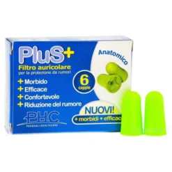 PASQUALI Srl Earplug Scudo Plus Tappi Auricolari 12 Pezzi Hot
