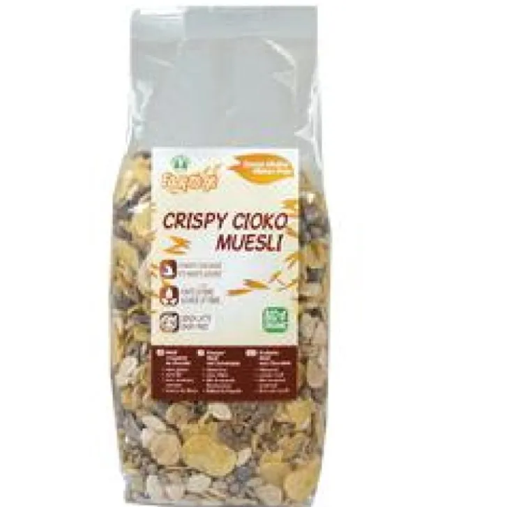 HEALTION Srl SOCIETA' BENEFIT Easy To Go Crispy Cioko Muesli 300 grammi Hot