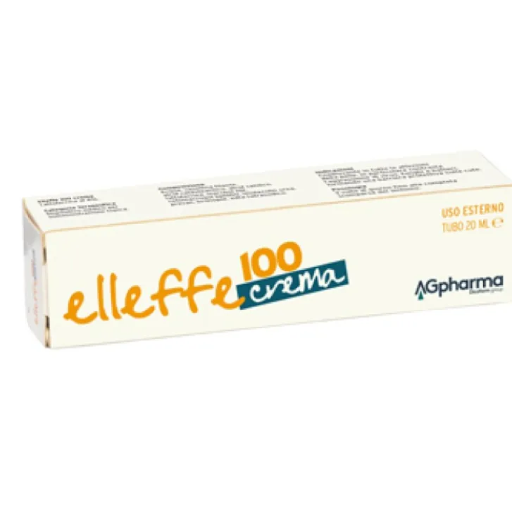 AG PHARMA Srl Elleffe 100 Crema Antibatterica 20 ml New