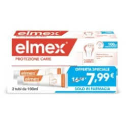 COLGATE-PALMOLIVE COMMERC.Srl Elmex Dentifricio Anticarie Bitubo 2x100 ml