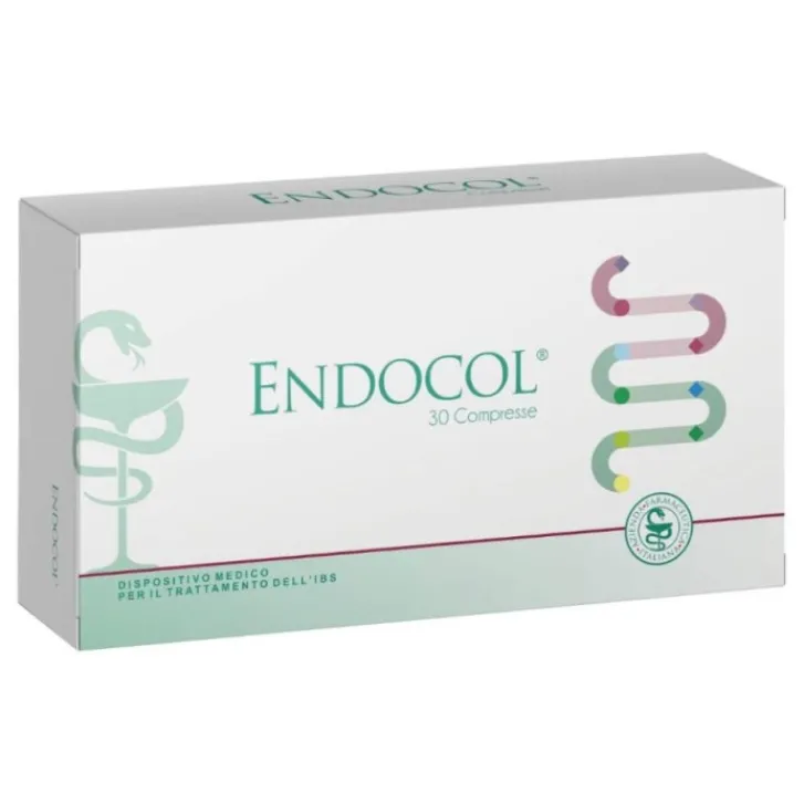 AZIENDA FARMAC ITA Endocol 30 Compresse - Dispositivo Medico per Intestino Irritabile Outlet