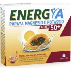 ANGELINI CH Energy Adulti 50+ Papaya Magnesio e Potassio 14 Bustine - Integratore Alimentare Best