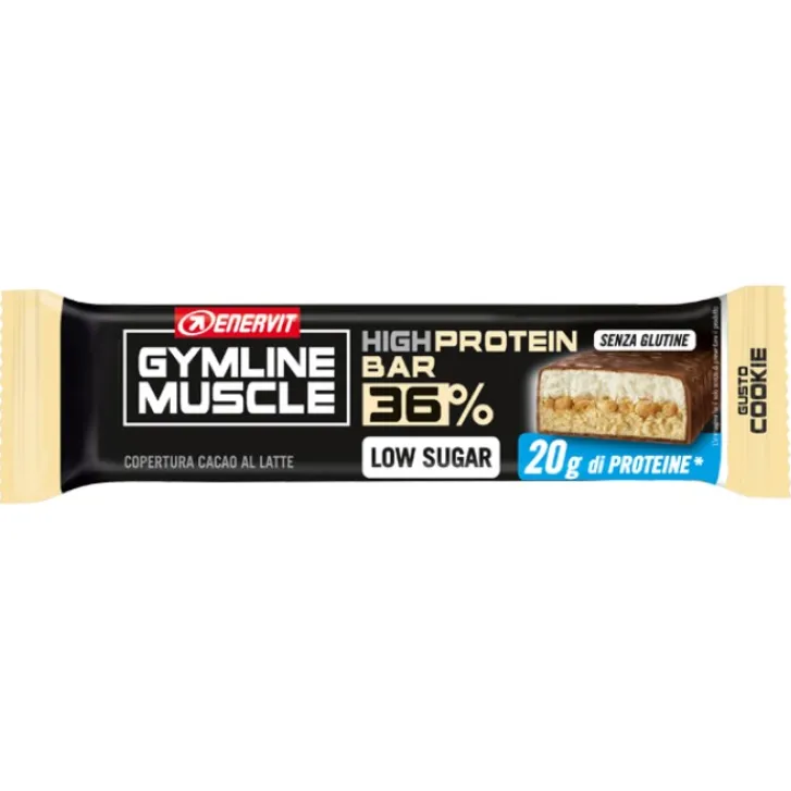 ENERVIT Gymline Protein Barretta Altamente Proteica Cookie 55 grammi