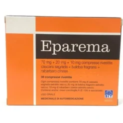 SIT Eparema 70 mg + 20 mg + 10 mg Cascara Boldo Rabarbaro 30 Compresse Rivestite Clearance