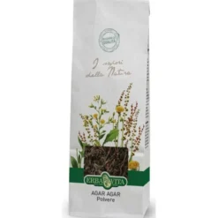 ERBA VITA GROUP SpA Erba Vita Agar-Agar Polvere 100 grammi - Integratore Intestinale Sale