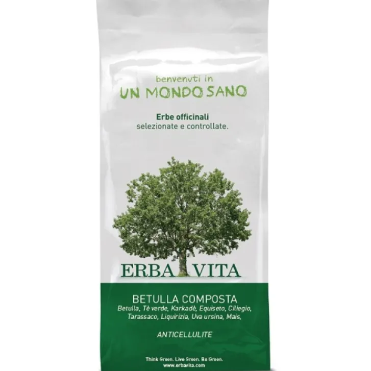 ERBA VITA GROUP SpA Erba Vita Betulla Composto Tisana 100 grammi - Integratore Drenante Online