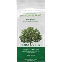 ERBA VITA GROUP SpA Erba Vita Galega Composto Tisana 100 grammi - Integratore Funzionalita' Galattogoga