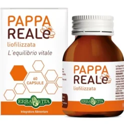 ERBA VITA Pappa Reale Liofilizzata 60 Capsule - Integratore Energetico Clearance