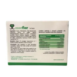 ESSECORE Srl Esseflor 14 stick - Integratore Benessere Flora Intestinale Clearance