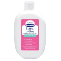 ZETA FARMACEUTICI Euphidra AmidoMio Bagno Crema all'Amido di Riso Detergente Lenitivo 400 ml Sale