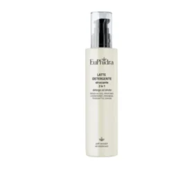 ZETA FARMACEUTICI SpA Euphidra Latte Detergente Struccante 2in1 per Pelli Sensibili 200 ml New