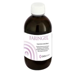 CADI GROUP Faringel Gel Orale 200 ml - Integratore Reflusso Gastroesofageo Hot