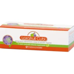 FARMADERBE Srl Farmaderbe Laxafruit 15 Cubetti Masticabili - Integratore Vegetale New