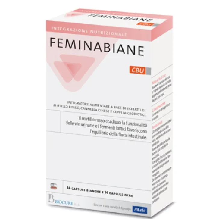 BIOCURE Srl Feminabiane CBU 28 Capsule - Integratore Alimentare Clearance
