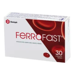 DOMPE' FARMACEUTICI Ferrofast 30 Capsule Molli - Integratore di Ferro Clearance