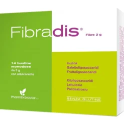 PHARMEXTRACTA SpA Fibradis 14 Bustine - Integratore Alimentare New