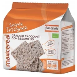 BIOTOBIO Srl Fior Di Loto Crackers di Segale Integrale con Sesamo Bio 200 grammi Online