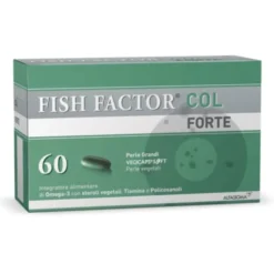 ALFASIGMA SpA Fish Factor Col Forte 60 Perle Grandi - Integratore per il Colesterolo Outlet