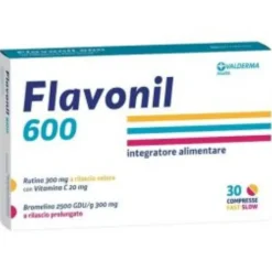 VALDERMA Flavonil 600 30 compresse - Integratore Alimentare Best