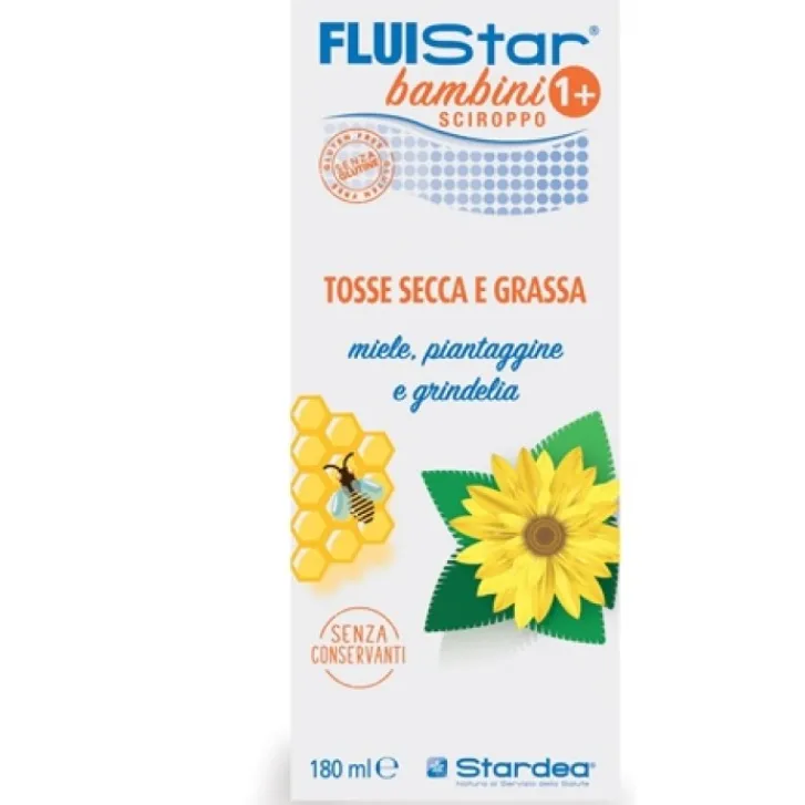 STARDEA Fluistar Sciroppo Bambini 180 ml - Integratore Alimentare Sale
