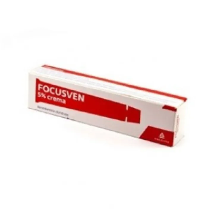 ANGELINI SpA Focusven 5% Crema Benzidamina Antidolorifico 50 grammi Hot