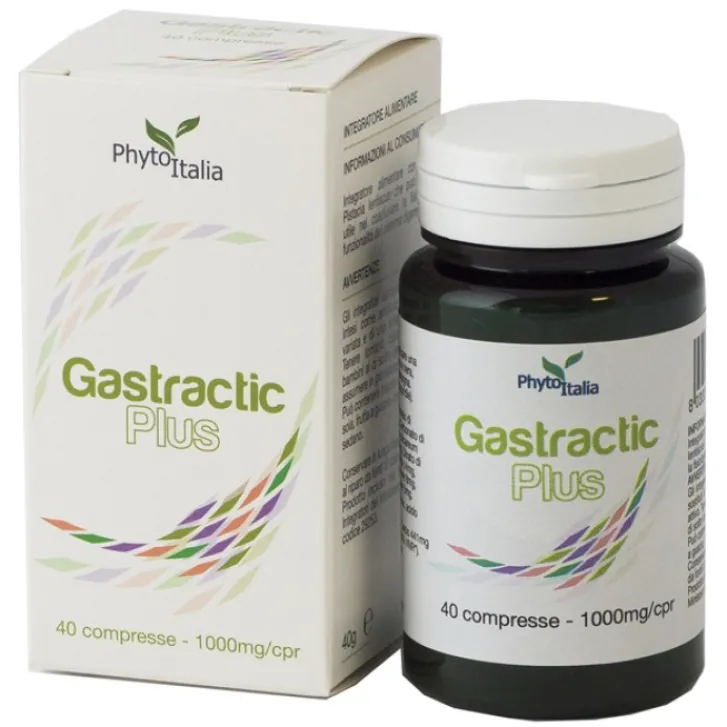 PHYTOITALIA Gastractic Plus 40 Compresse - Integratore Alimentare Outlet