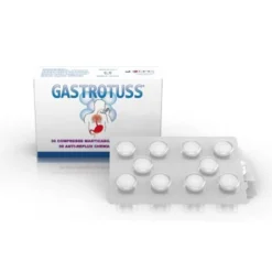 DMG ITALIA SRL Gastrotuss Antireflusso 30 Compresse - Integratore per lo Stomaco