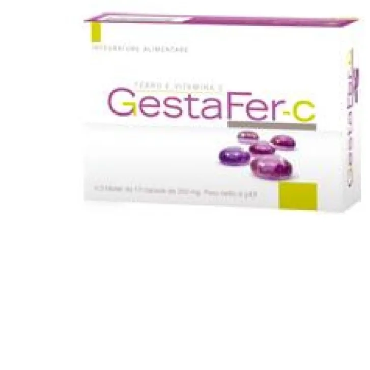PHYTO ACTIVA Srl Gestafer C 36 Capsule - Integratore Alimentare New