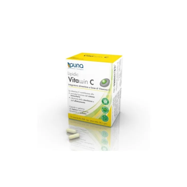 GUNA SpA Guna Lipidic Vitawin C 75 Capsule - Integratore di Vitamina C Sale