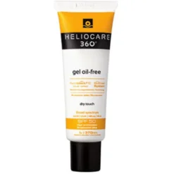 DIFA COOPER SpA Heliocare 360° Gel Oil-Free SPF 50+ Protezione Solare Pelle Mista e Grassa 50 ml Hot