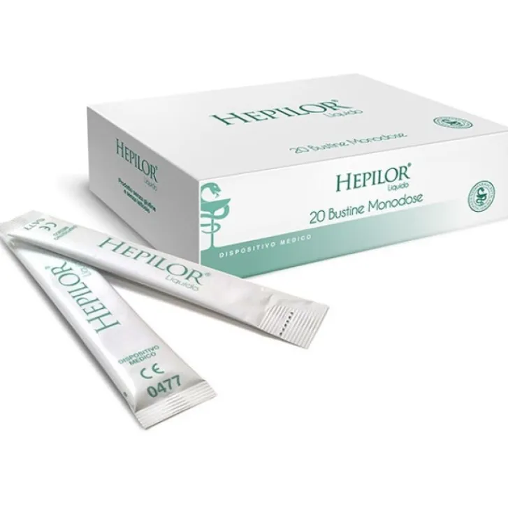 AZIENDA FARMAC ITA Hepilor Monodose 20 Stick Pack - Integratore Alimentare Sale