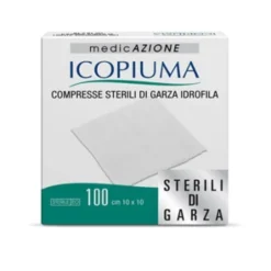 DESA PHARMA Srl Icopiuma Compresse di Garza Idrofila 10 x 10 cm 100 pezzi Discount
