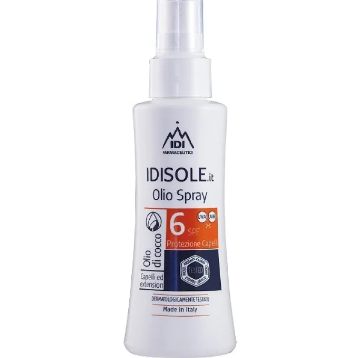 IDI FARMACEUTICI Srl IdiSole Solare SPF 6 Olio Capelli 100 ml Best