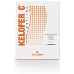 STARDEA Kelofer C 14 Bustine - Integratore di Ferro Acido Folico e Vitamina C Discount