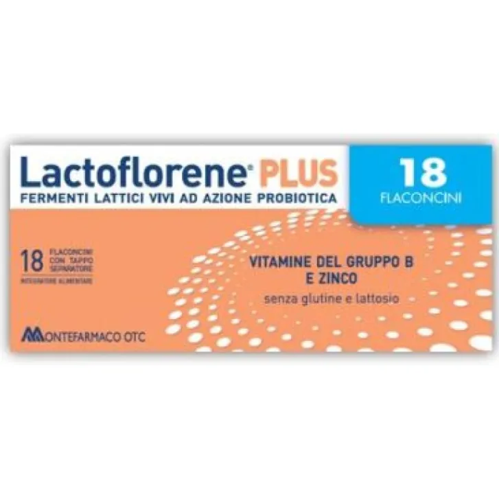 MONTEFARMACOSPA Lactoflorene Plus 18 Flaconcini - Integratore Fermenti Lattici Online