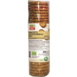 BIOTOBIO Srl La Finestra sul Cielo Biscotti MultiCereali 250 grammi Hot