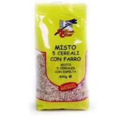 BIOTOBIO Srl La Finestra sul Cielo Zuppa Mista ai Cinque Cereali con Farro 400 grammi Outlet