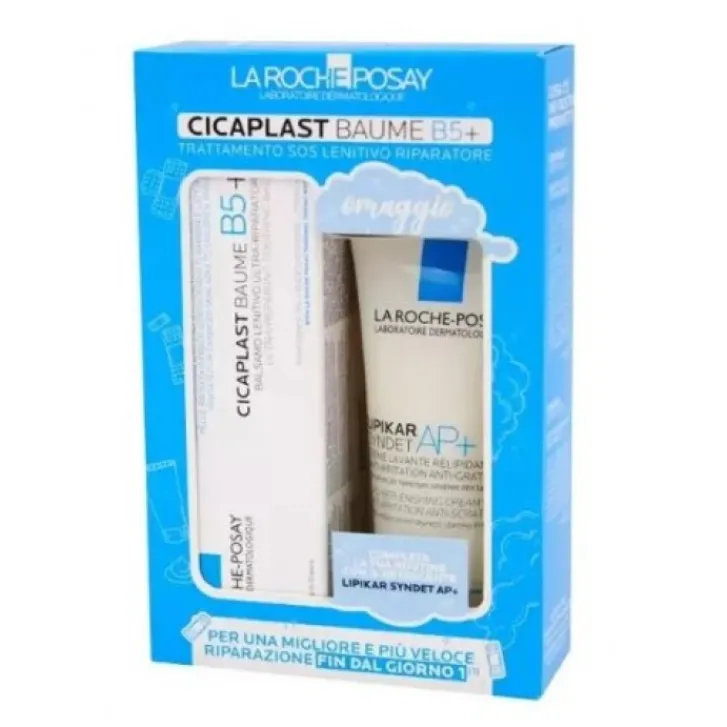 L'OREAL POSAY La Roche Posay Cofanetto Cicaplast Baume B5+ 100 ml e Lipikar Syndet Ap+ 100 ml Outlet