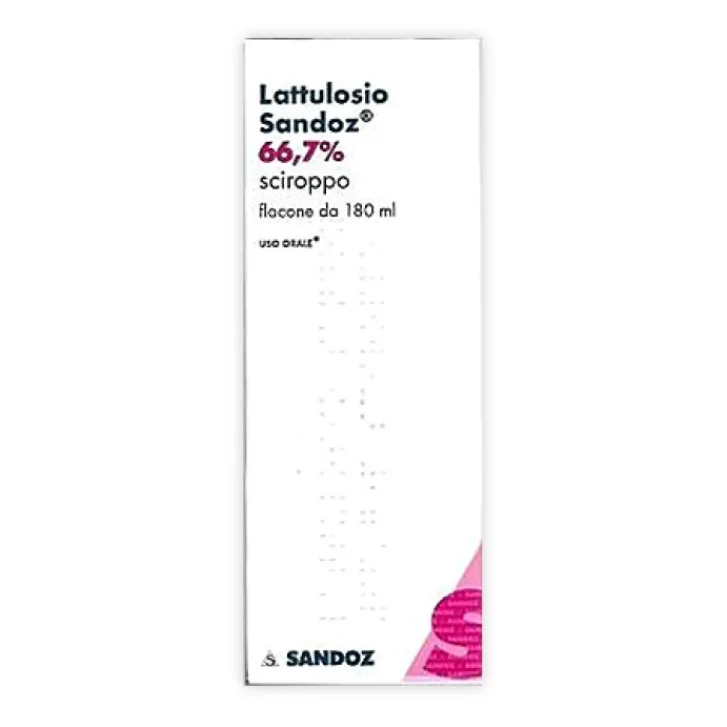 SANDOZ Lattulosio Sciroppo Stitichezza 180 ml Discount