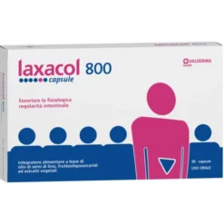 VALDERMA Laxacol 800 30 Capsule - Integratore Intestinale Discount