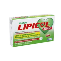 SELLA Srl Lipicol Retard 30 Compresse - Integratore per il Controllo del Colesterolo Hot