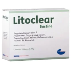 BIOTECH & PHARMA Litoclear 14 Buste - Integratore Alimentare New