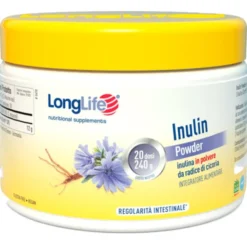 LONGLIFE Srl Longlife Inulina Polvere 240 grammi - Integratore Benessere Intestinale