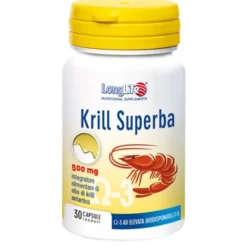 LONGLIFE Srl Longlife Krill Superba 30 Capsule - Integratore Omega 3 Sale