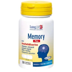 LONGLIFE Srl Longlife Memory Plus 30 Capsule - Integratore Alimentare Discount