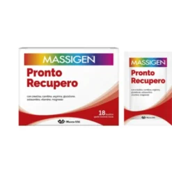MARCO VITI FARMACEUTICI SpA Massigen Pronto Recupero 18 bustine - Integratore Alimentare Discount