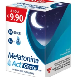 F&F Melatonina Act Gocce 15 ml - Integratore Sonno New